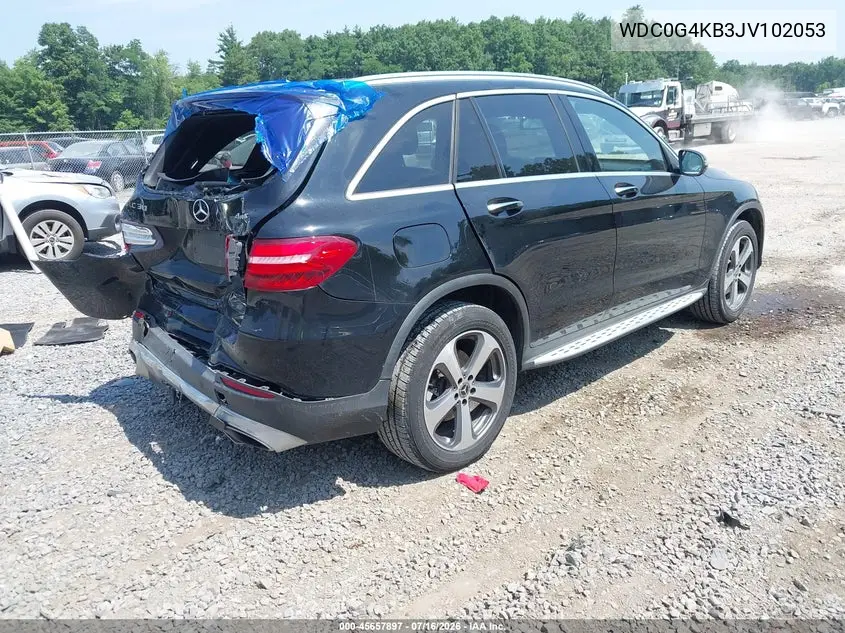 2018 Mercedes-Benz Glc 300 4Matic VIN: WDC0G4KB3JV102053 Lot: 45657897