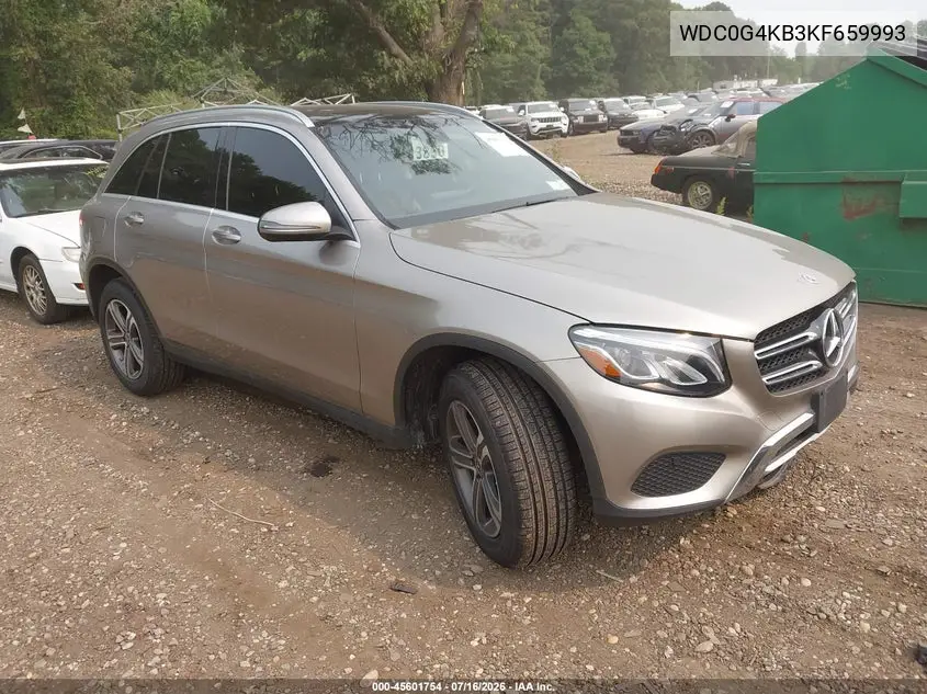 WDC0G4KB3KF659993 2019 Mercedes-Benz Glc 300 4Matic