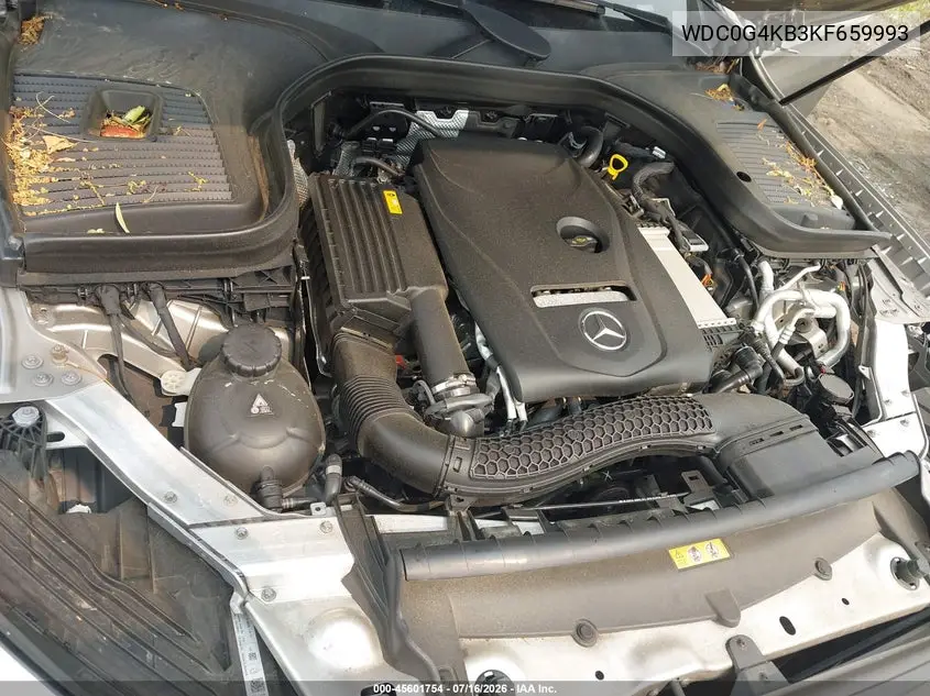 WDC0G4KB3KF659993 2019 Mercedes-Benz Glc 300 4Matic