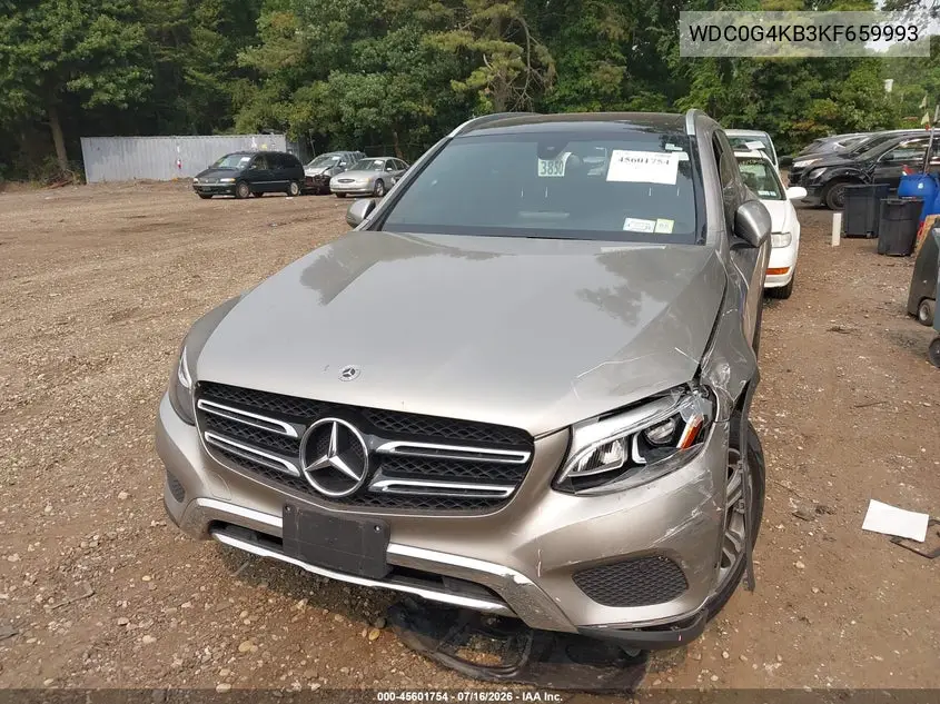 WDC0G4KB3KF659993 2019 Mercedes-Benz Glc 300 4Matic