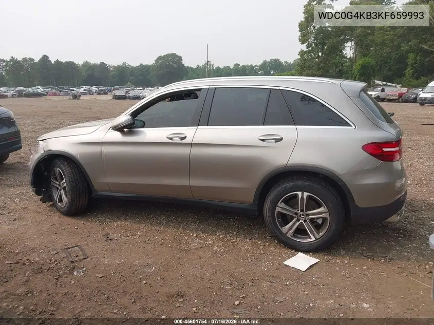 WDC0G4KB3KF659993 2019 Mercedes-Benz Glc 300 4Matic