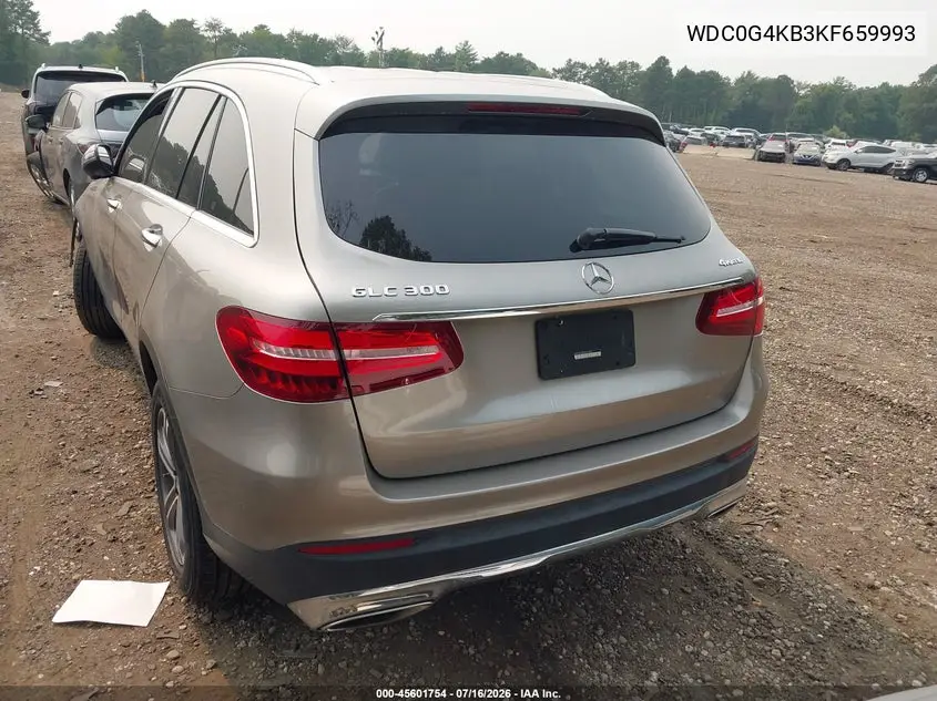 WDC0G4KB3KF659993 2019 Mercedes-Benz Glc 300 4Matic