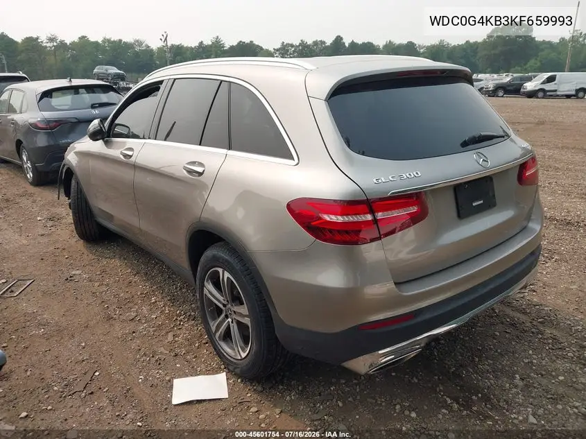 WDC0G4KB3KF659993 2019 Mercedes-Benz Glc 300 4Matic