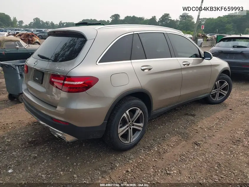 WDC0G4KB3KF659993 2019 Mercedes-Benz Glc 300 4Matic