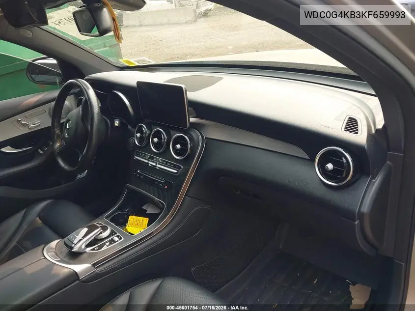 WDC0G4KB3KF659993 2019 Mercedes-Benz Glc 300 4Matic