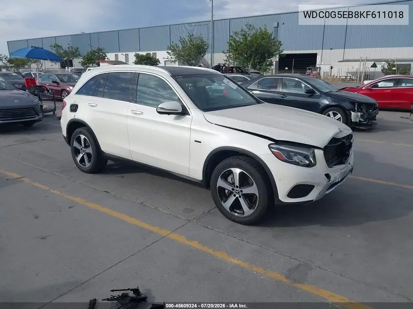 2019 Mercedes-Benz Glc 350E 4Matic VIN: WDC0G5EB8KF611018 Lot: 45609324