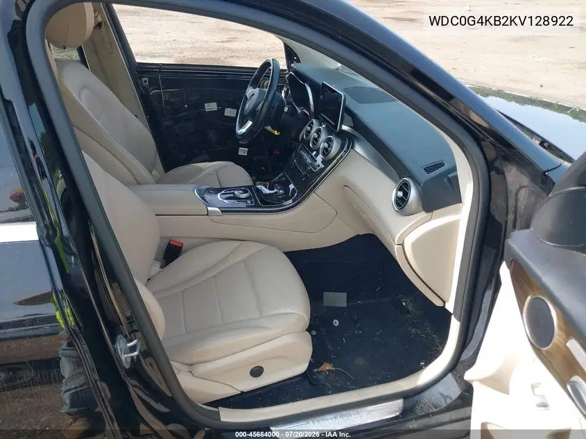 2019 Mercedes-Benz Glc 300 4Matic VIN: WDC0G4KB2KV128922 Lot: 45664000