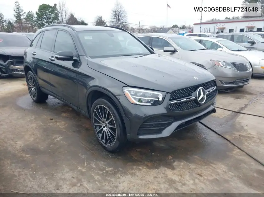 WDC0G8DB8LF724648 2020 Mercedes-Benz Glc 300