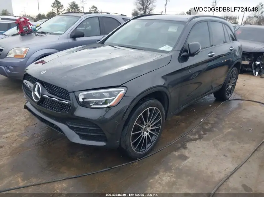 WDC0G8DB8LF724648 2020 Mercedes-Benz Glc 300