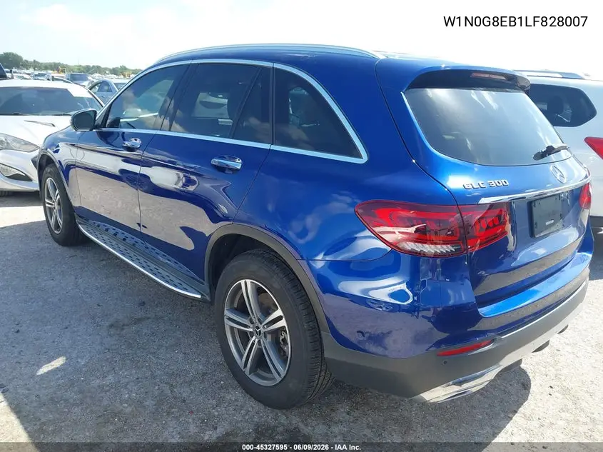 2020 Mercedes-Benz Glc 300 4Matic VIN: W1N0G8EB1LF828007 Lot: 45327595
