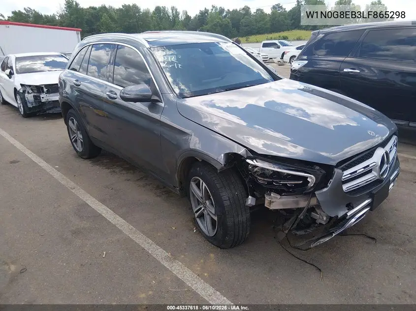 2020 Mercedes-Benz Glc 300 4Matic VIN: W1N0G8EB3LF865298 Lot: 45337618