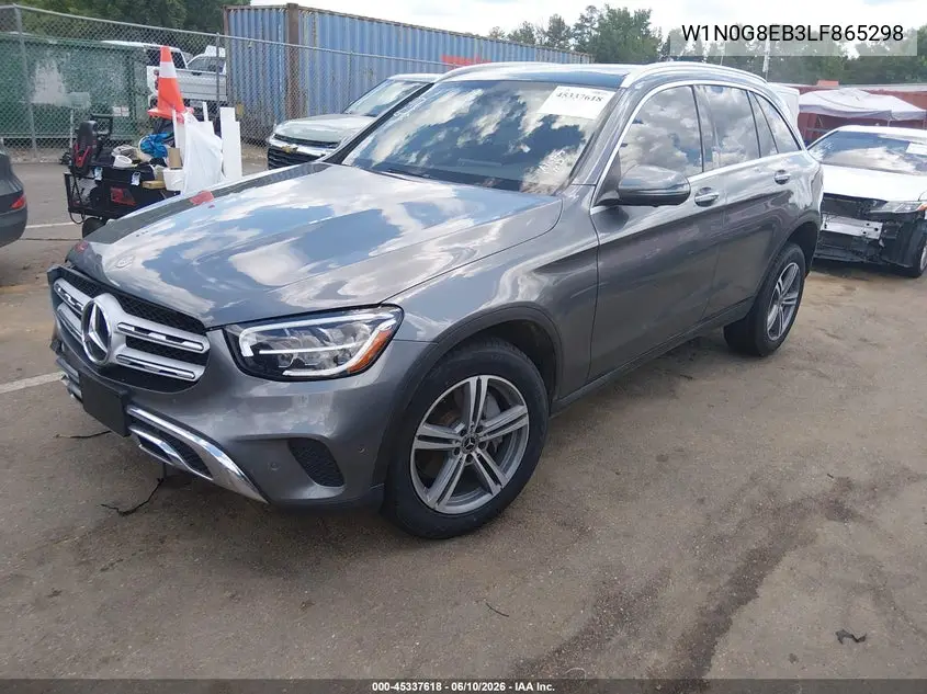 2020 Mercedes-Benz Glc 300 4Matic VIN: W1N0G8EB3LF865298 Lot: 45337618