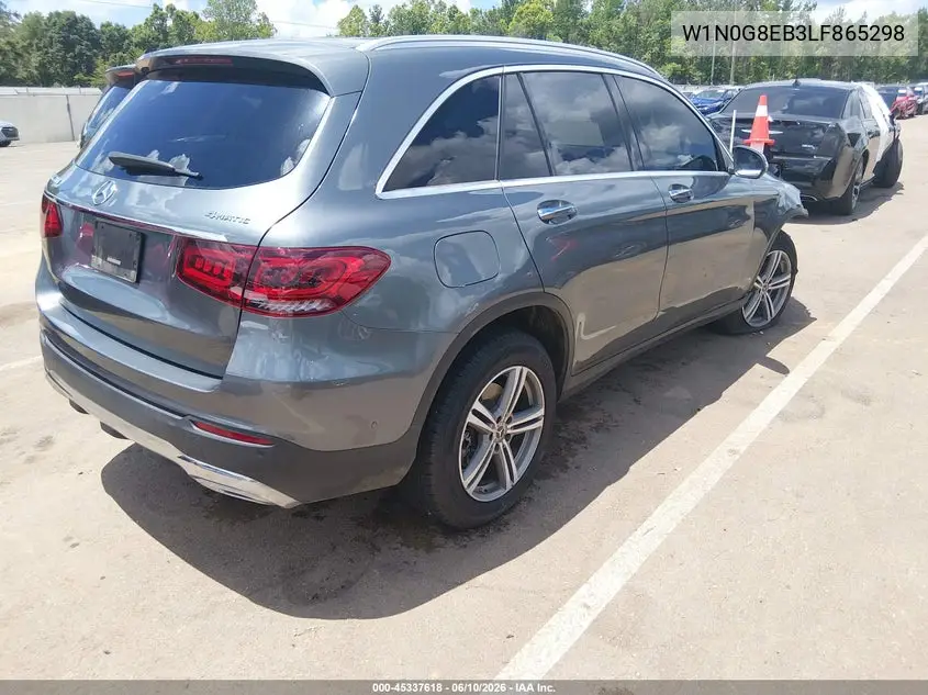 2020 Mercedes-Benz Glc 300 4Matic VIN: W1N0G8EB3LF865298 Lot: 45337618