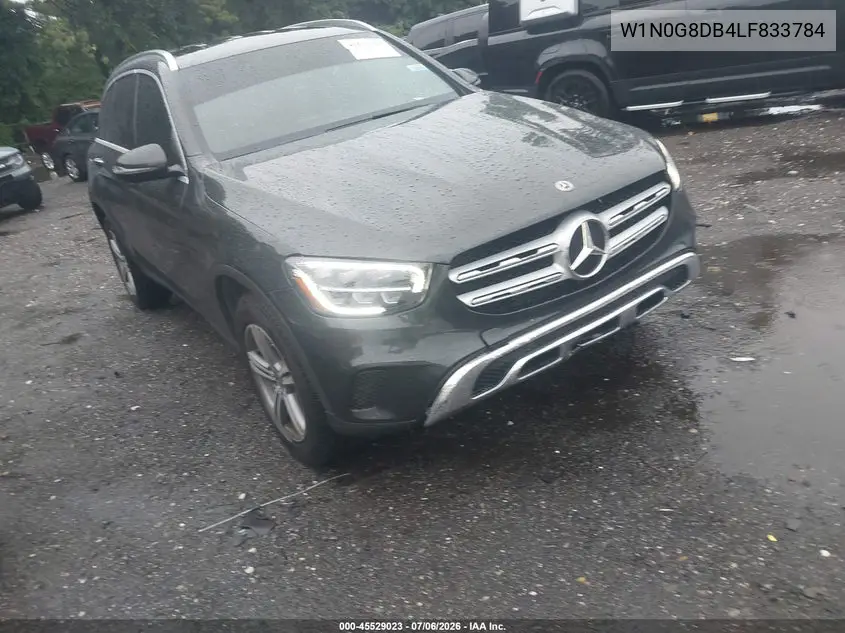 2020 Mercedes-Benz Glc 300 VIN: W1N0G8DB4LF833784 Lot: 45529023