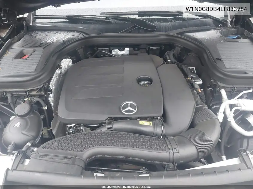 2020 Mercedes-Benz Glc 300 VIN: W1N0G8DB4LF833784 Lot: 45529023