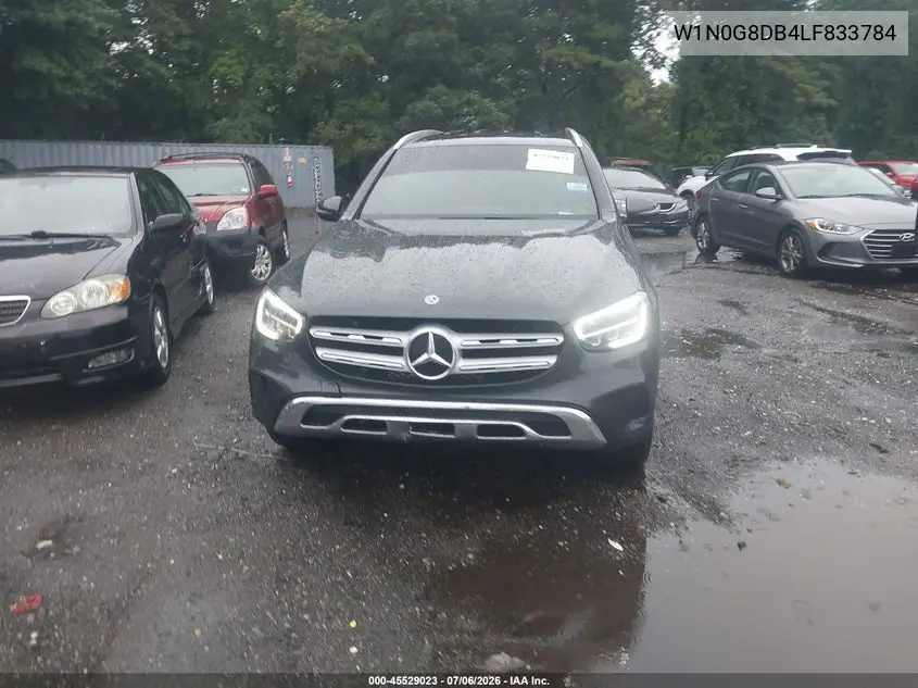 2020 Mercedes-Benz Glc 300 VIN: W1N0G8DB4LF833784 Lot: 45529023