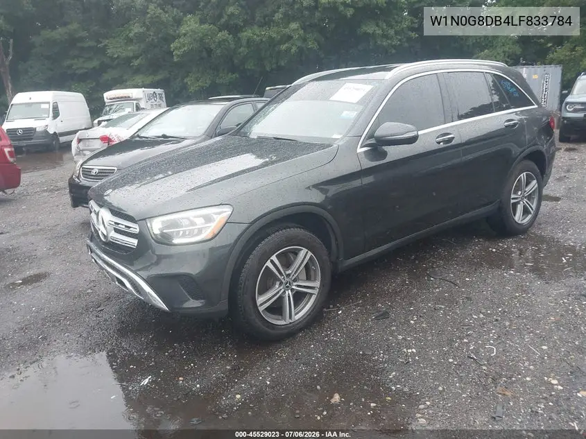 2020 Mercedes-Benz Glc 300 VIN: W1N0G8DB4LF833784 Lot: 45529023