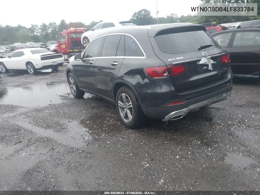 2020 Mercedes-Benz Glc 300 VIN: W1N0G8DB4LF833784 Lot: 45529023