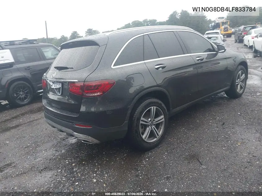2020 Mercedes-Benz Glc 300 VIN: W1N0G8DB4LF833784 Lot: 45529023