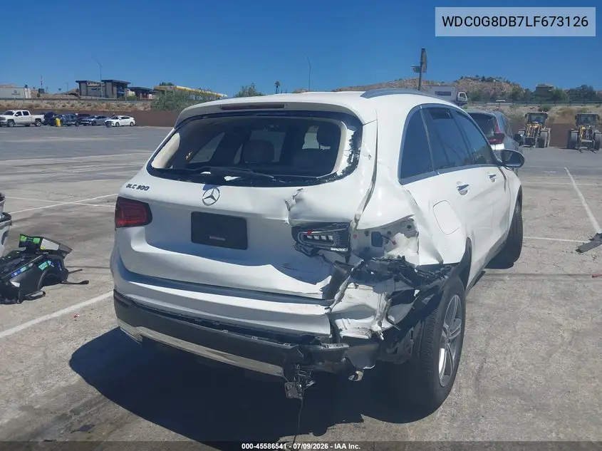 2020 Mercedes-Benz Glc 300 VIN: WDC0G8DB7LF673126 Lot: 45586541