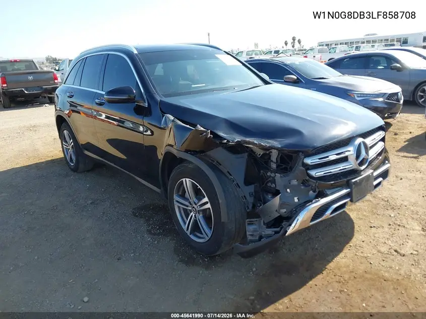 2020 Mercedes-Benz Glc 300 VIN: W1N0G8DB3LF858708 Lot: 45641990