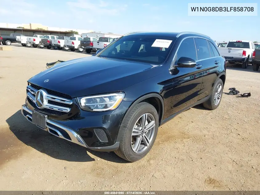 2020 Mercedes-Benz Glc 300 VIN: W1N0G8DB3LF858708 Lot: 45641990
