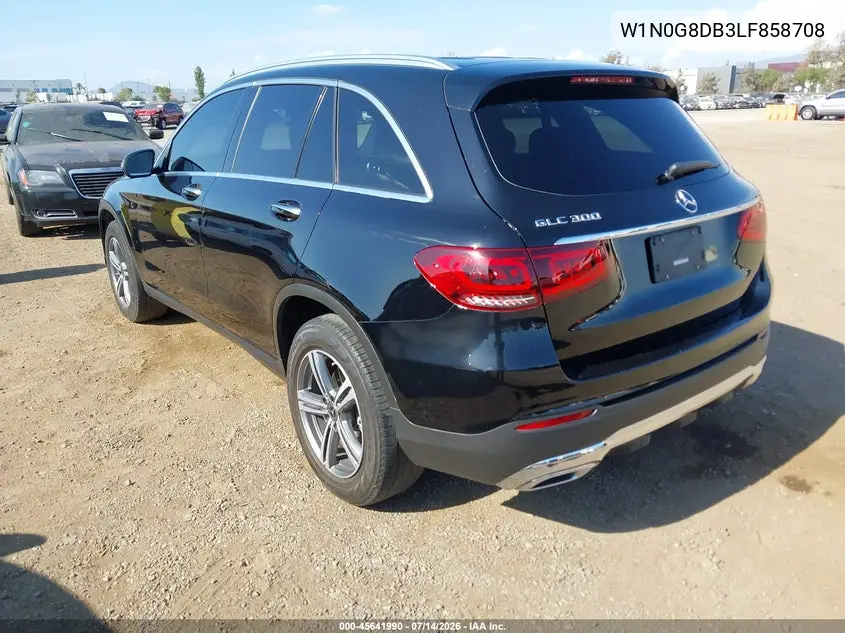 2020 Mercedes-Benz Glc 300 VIN: W1N0G8DB3LF858708 Lot: 45641990