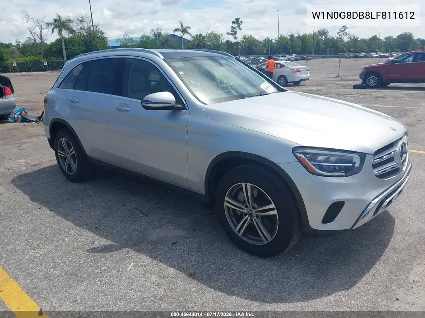 2020 Mercedes-Benz Glc 300 VIN: W1N0G8DB8LF811612 Lot: 45644014