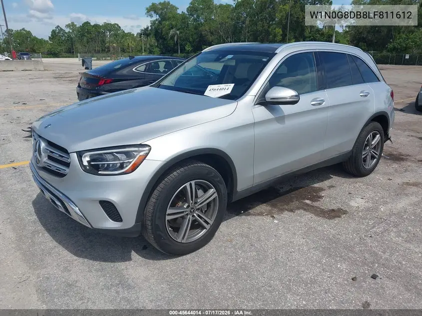 2020 Mercedes-Benz Glc 300 VIN: W1N0G8DB8LF811612 Lot: 45644014