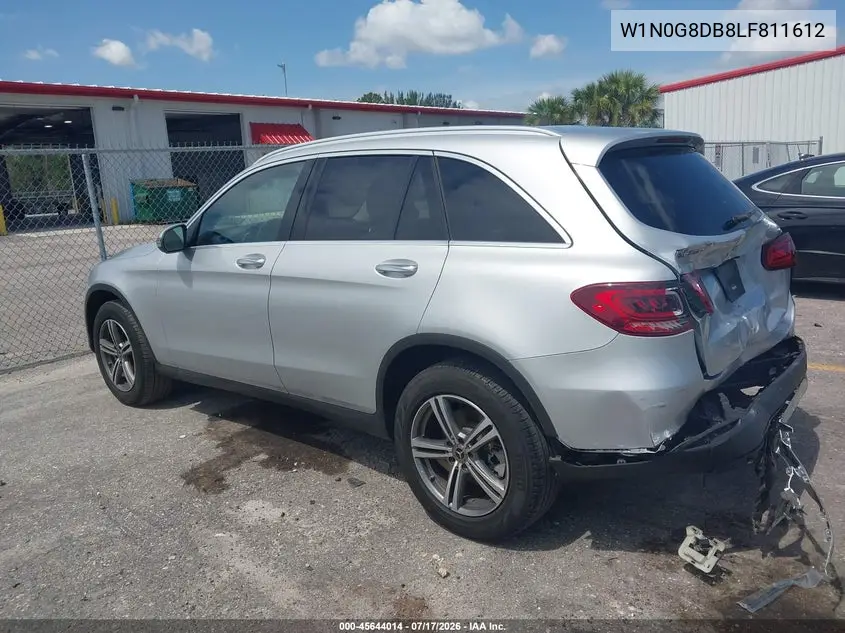 2020 Mercedes-Benz Glc 300 VIN: W1N0G8DB8LF811612 Lot: 45644014