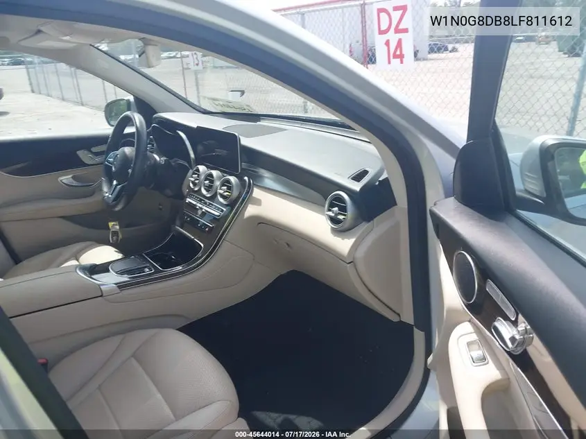 2020 Mercedes-Benz Glc 300 VIN: W1N0G8DB8LF811612 Lot: 45644014