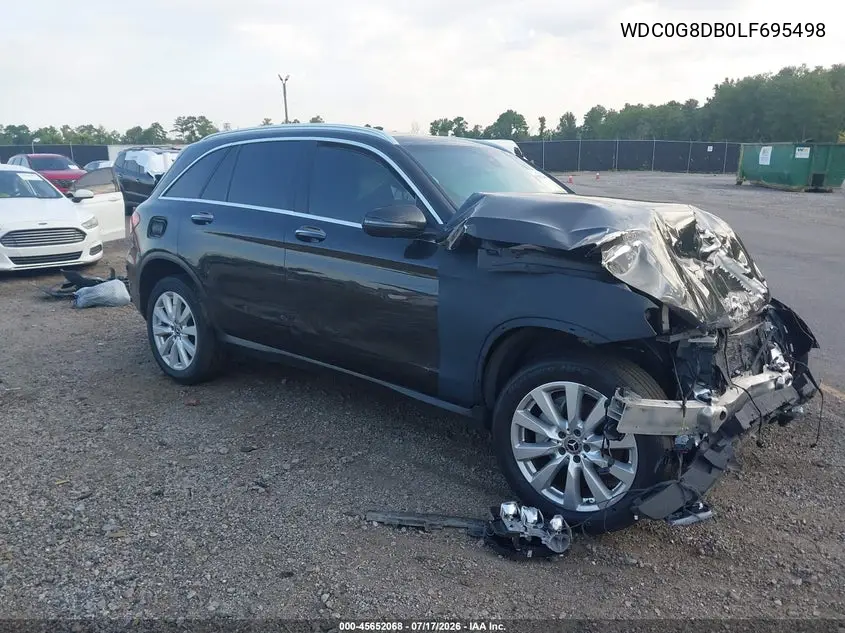 2020 Mercedes-Benz Glc 300 VIN: WDC0G8DB0LF695498 Lot: 45652068