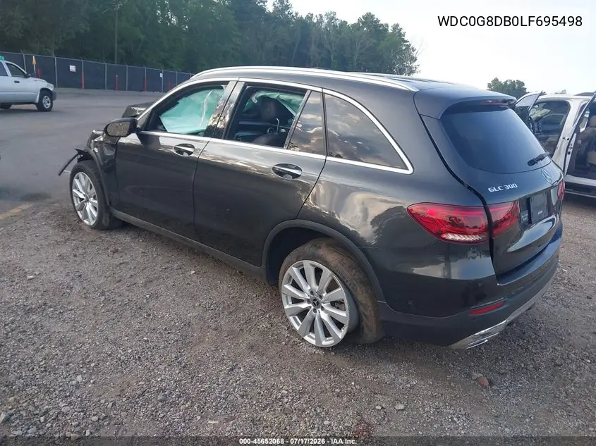 2020 Mercedes-Benz Glc 300 VIN: WDC0G8DB0LF695498 Lot: 45652068