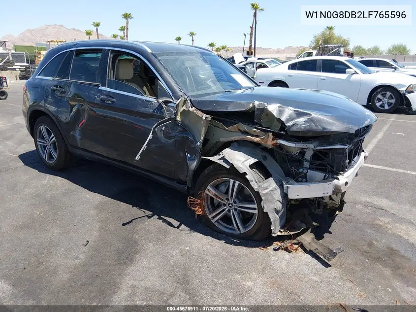 2020 Mercedes-Benz Glc 300 VIN: W1N0G8DB2LF765596 Lot: 45676911