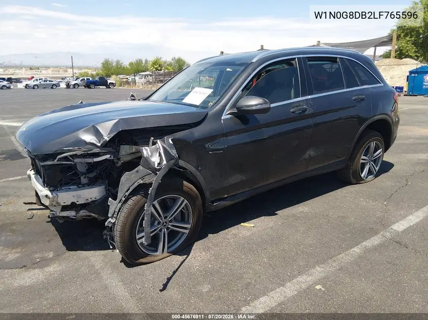 2020 Mercedes-Benz Glc 300 VIN: W1N0G8DB2LF765596 Lot: 45676911