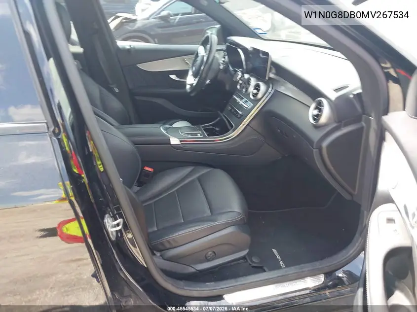 2021 Mercedes-Benz Glc 300 Suv VIN: W1N0G8DB0MV267534 Lot: 45545534