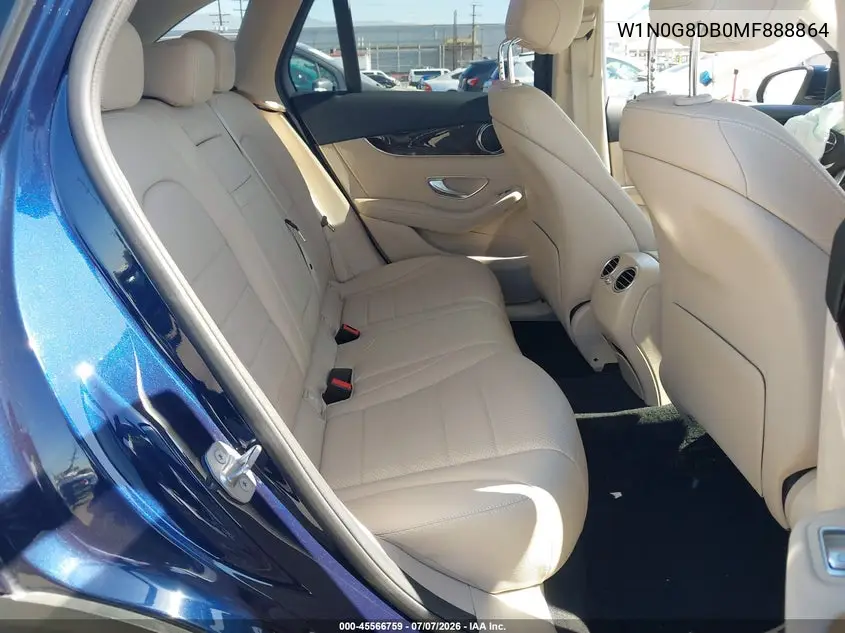 2021 Mercedes-Benz Glc 300 Suv VIN: W1N0G8DB0MF888864 Lot: 45566759