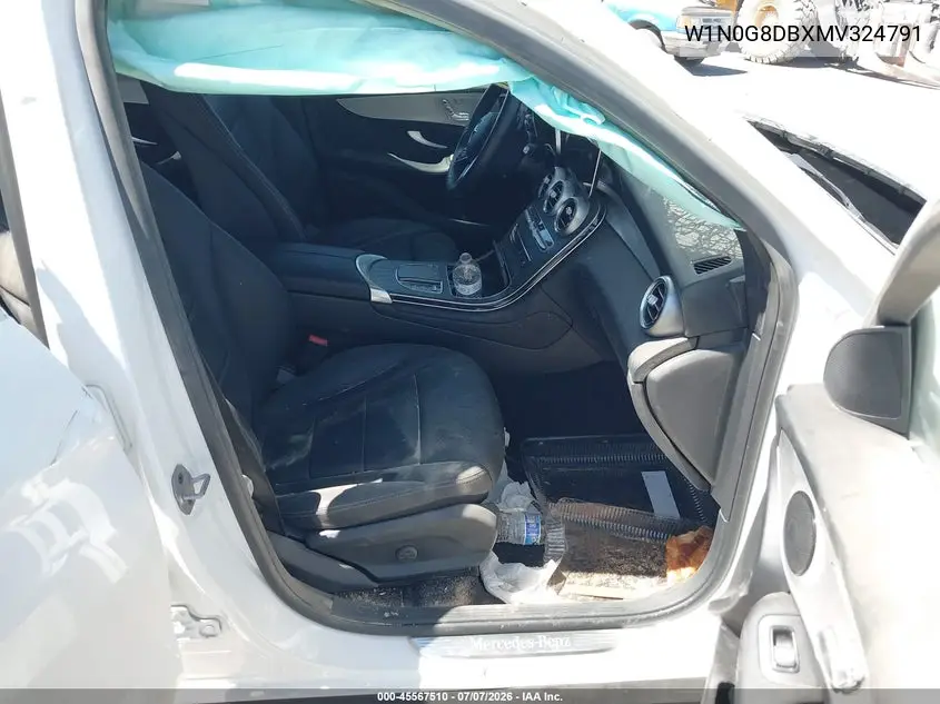 2021 Mercedes-Benz Glc 300 Suv VIN: W1N0G8DBXMV324791 Lot: 45567510
