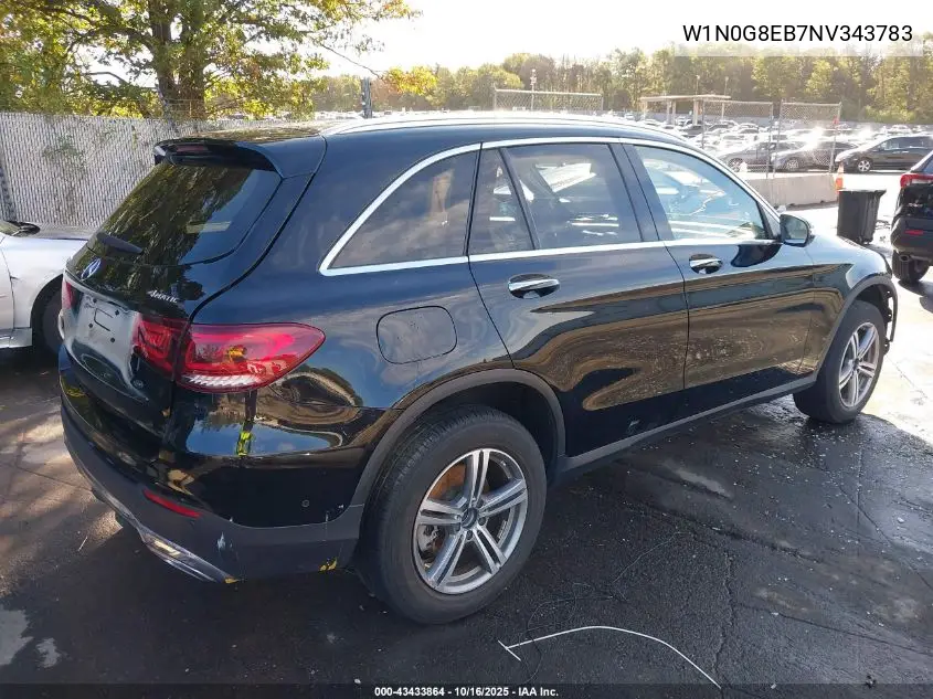 W1N0G8EB7NV343783 2022 Mercedes-Benz Glc 300 4Matic Suv