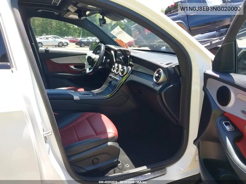 2022 Mercedes-Benz Glc 300 4Matic Coupe VIN: W1N0J8EB3NG020000 Lot: 45393970