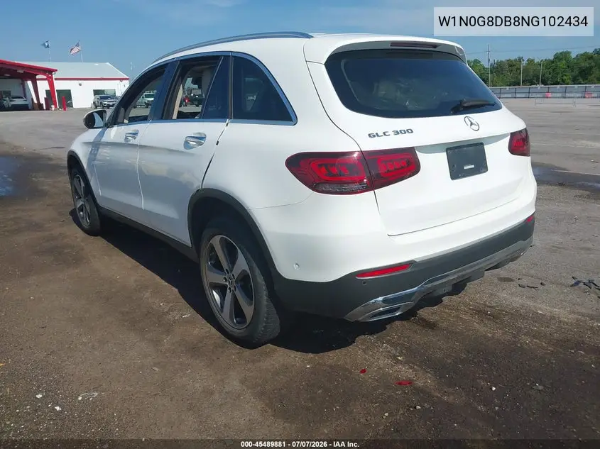 2022 Mercedes-Benz Glc 300 Suv VIN: W1N0G8DB8NG102434 Lot: 45489881