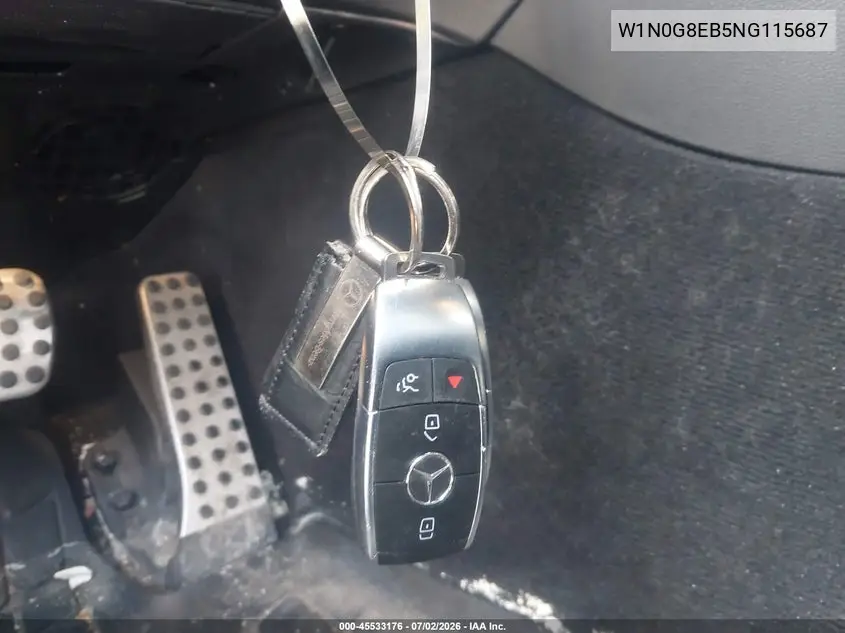 2022 Mercedes-Benz Glc 300 4Matic Suv VIN: W1N0G8EB5NG115687 Lot: 45533176