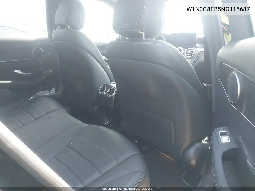 2022 Mercedes-Benz Glc 300 4Matic Suv VIN: W1N0G8EB5NG115687 Lot: 45533176