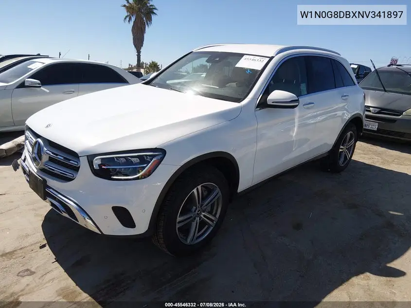 2022 Mercedes-Benz Glc 300 Suv VIN: W1N0G8DBXNV341897 Lot: 45546332