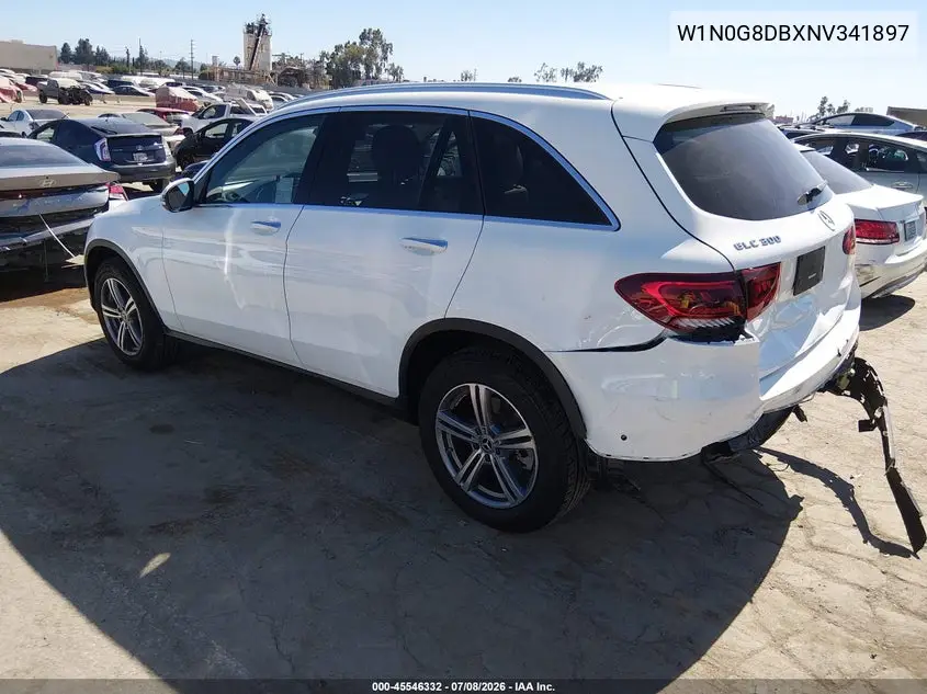 2022 Mercedes-Benz Glc 300 Suv VIN: W1N0G8DBXNV341897 Lot: 45546332