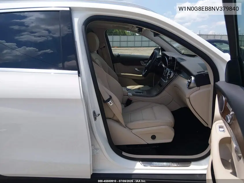 2022 Mercedes-Benz Glc 300 4Matic Suv VIN: W1N0G8EB8NV379840 Lot: 45580910