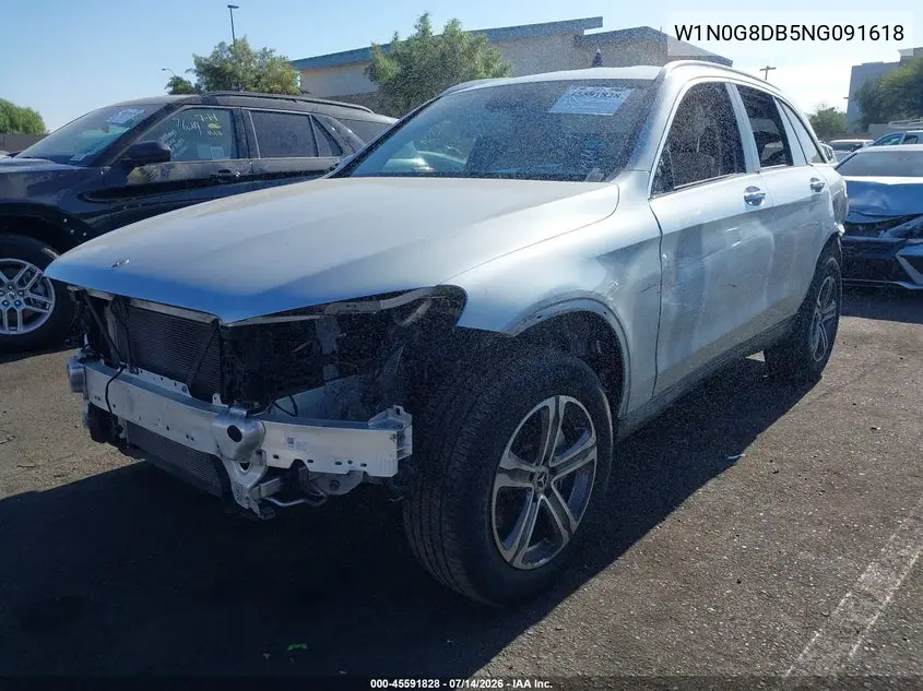 2022 Mercedes-Benz Glc 300 Suv VIN: W1N0G8DB5NG091618 Lot: 45591828