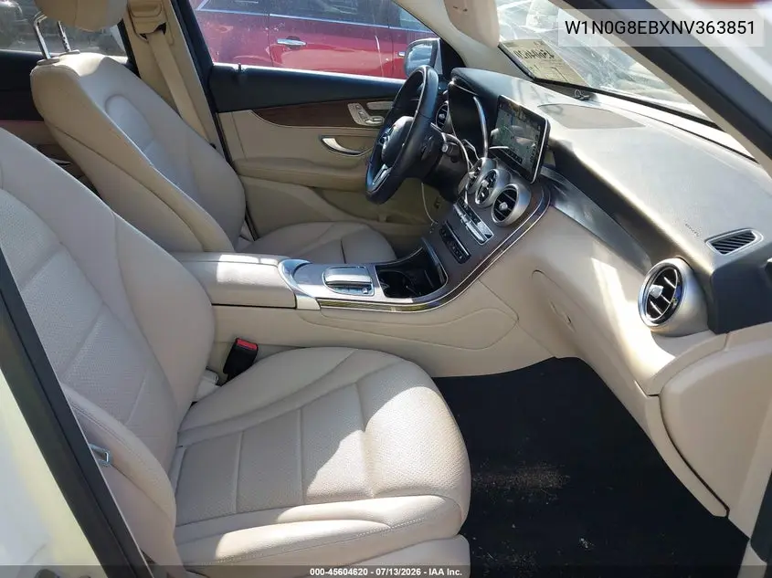 2022 Mercedes-Benz Glc 300 4Matic Suv VIN: W1N0G8EBXNV363851 Lot: 45604620
