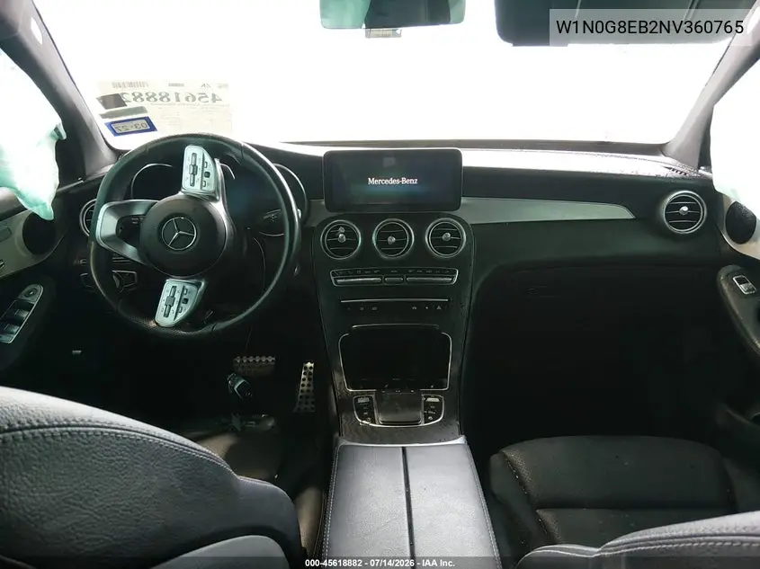 2022 Mercedes-Benz Glc 300 4Matic Suv VIN: W1N0G8EB2NV360765 Lot: 45618882