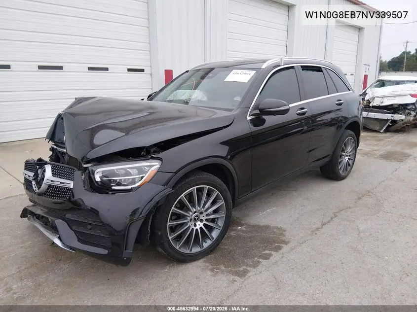 2022 Mercedes-Benz Glc 300 4Matic Suv VIN: W1N0G8EB7NV339507 Lot: 45632994